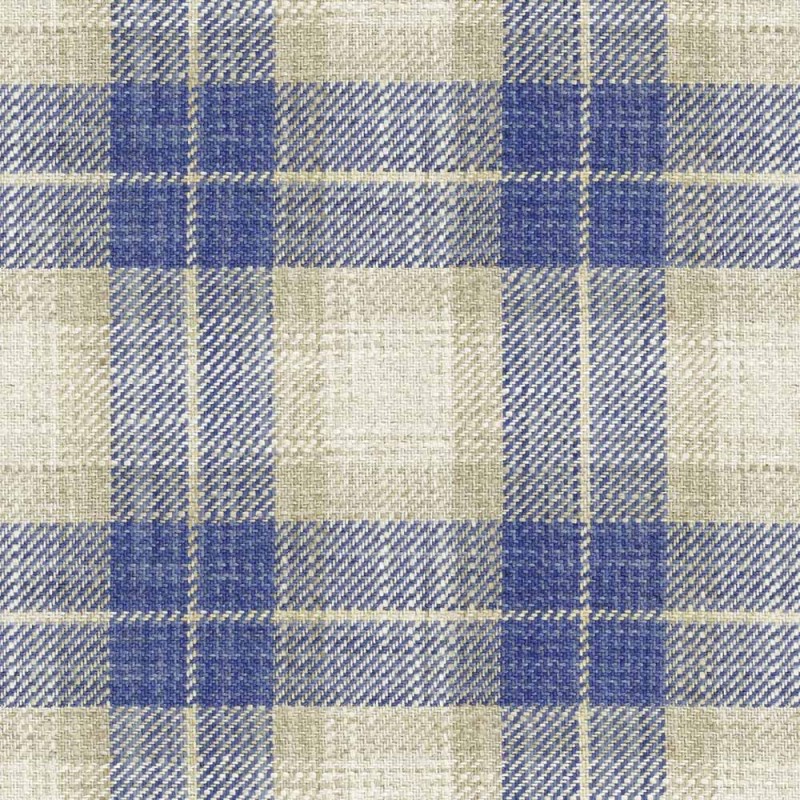 03240 Kintyre check coloris 0001 blue