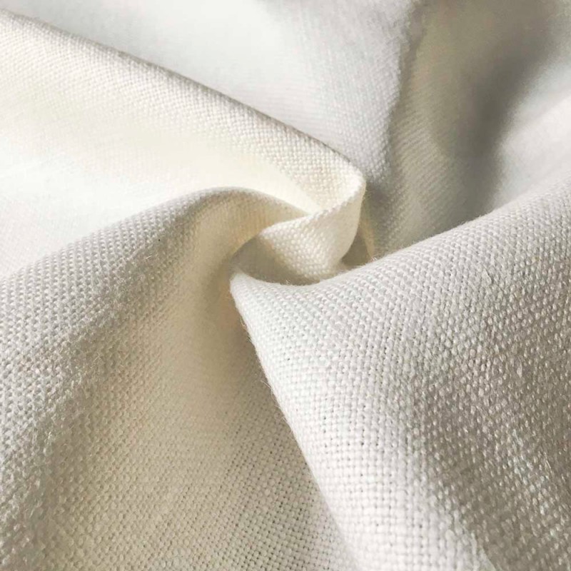 03244 Linen 25 fabric coloris 0001 ivory