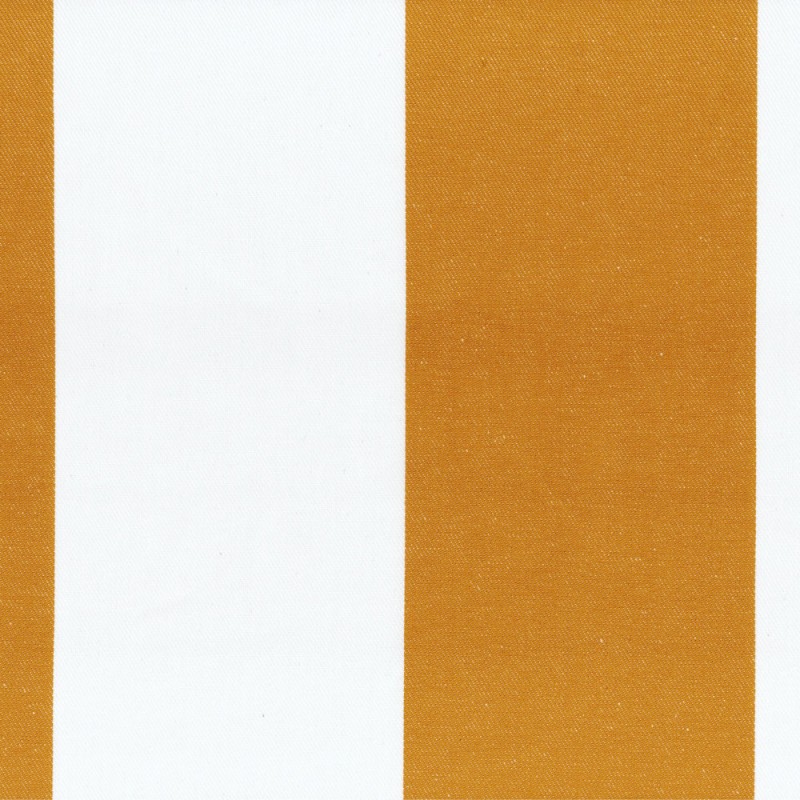 03304 Studio stripe fabric coloris 0004 ocre