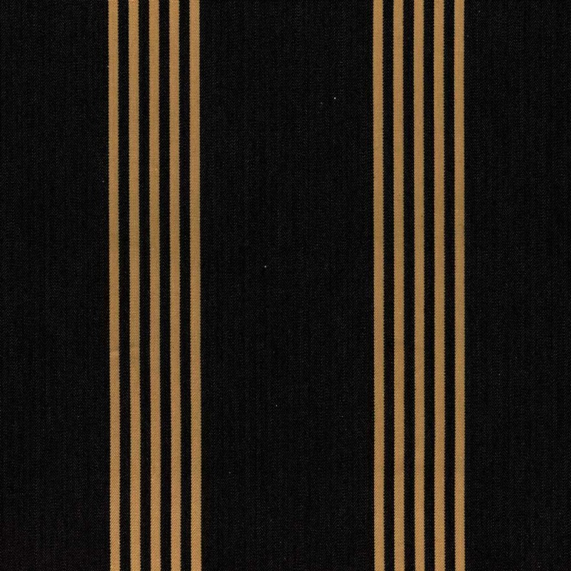 03307 Canvas stripe fabric coloris 0003 antique black