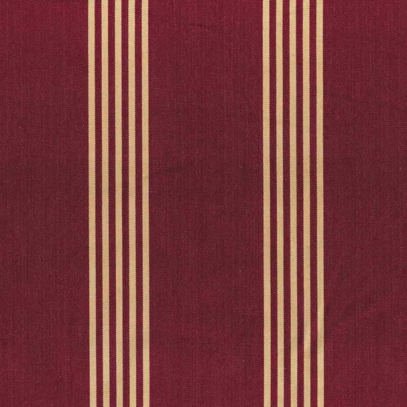 03307 Canvas stripe fabric coloris 0004 antique claret