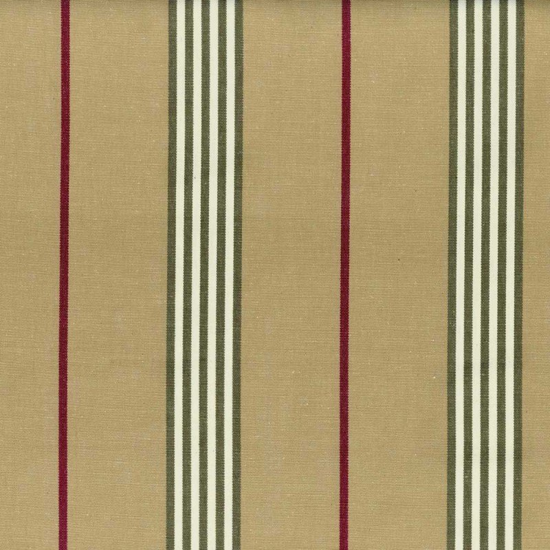 03308 Gallery stripe fabric coloris 0002 rustic