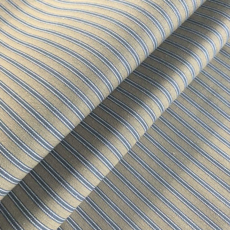 03303 Ticking stripe antique coloris 0002 iris