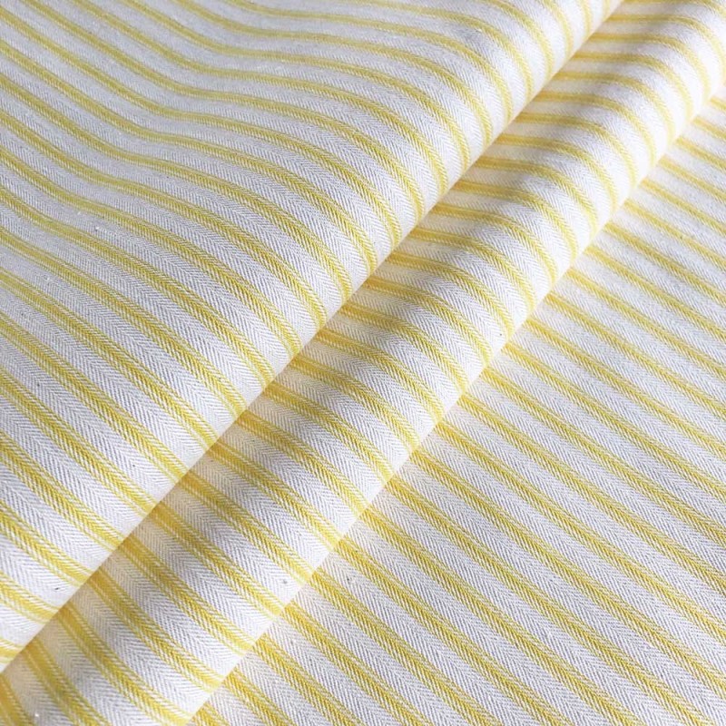 03283 Ticking stripe 1 coloris 0038 lemon