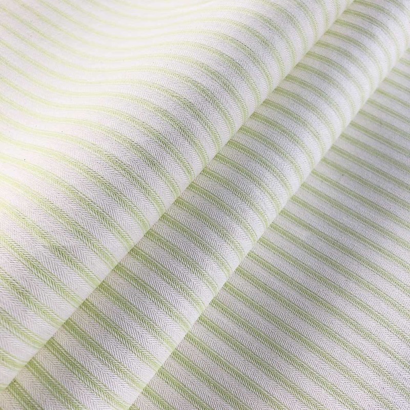 03283 Ticking stripe 1 coloris 0036 pistachio