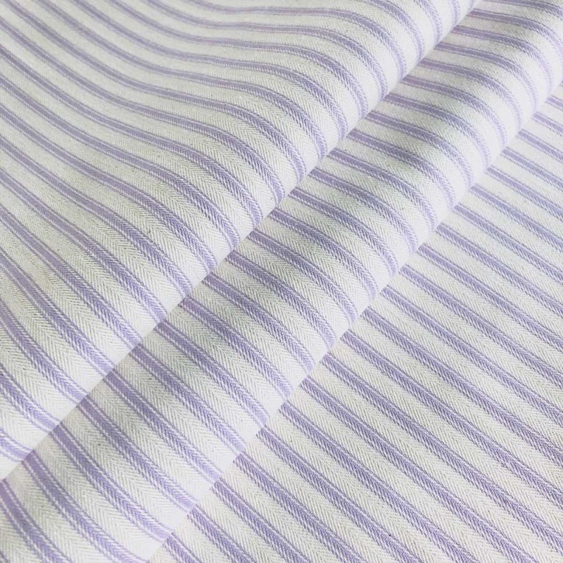 03283 Ticking stripe 1 coloris 0020 lilac